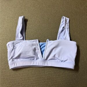 Billabong Light Lavender V-Notch Bikini Top
